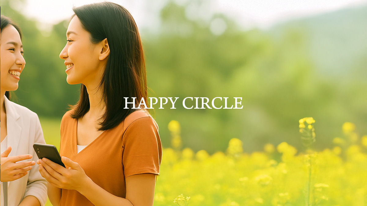 【つながる】HAPPY CIRCLE｜ハッピーサークル