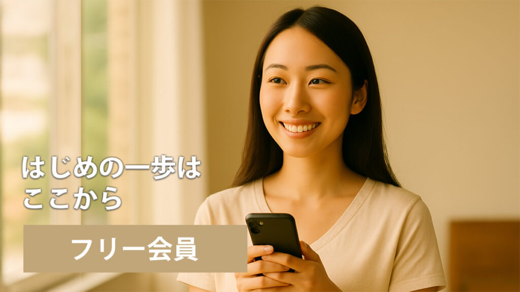 フリー会員(無料)